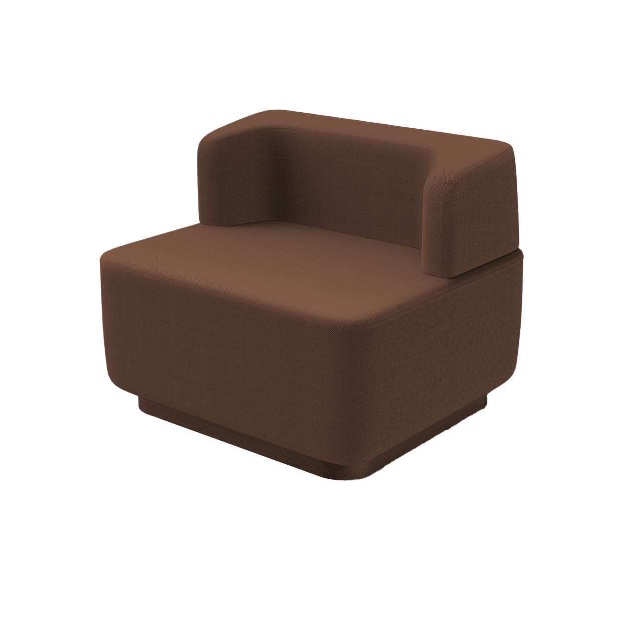 Диван ПРЕМ'ЄРА ПАРКЕР одинарний , коричневий